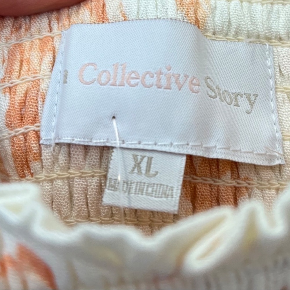 A Collective Story Odette Smocked Convertible Midi Dress / Maxi Skirt - Picture 9 of 11